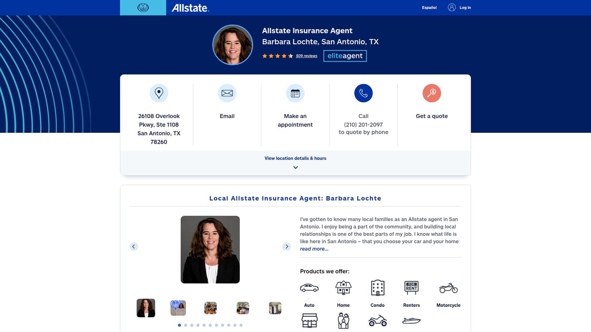 7 Best Insurance Agent San Antonio TX Options for 2026 - Allstate Insurance – Barbara Lochte