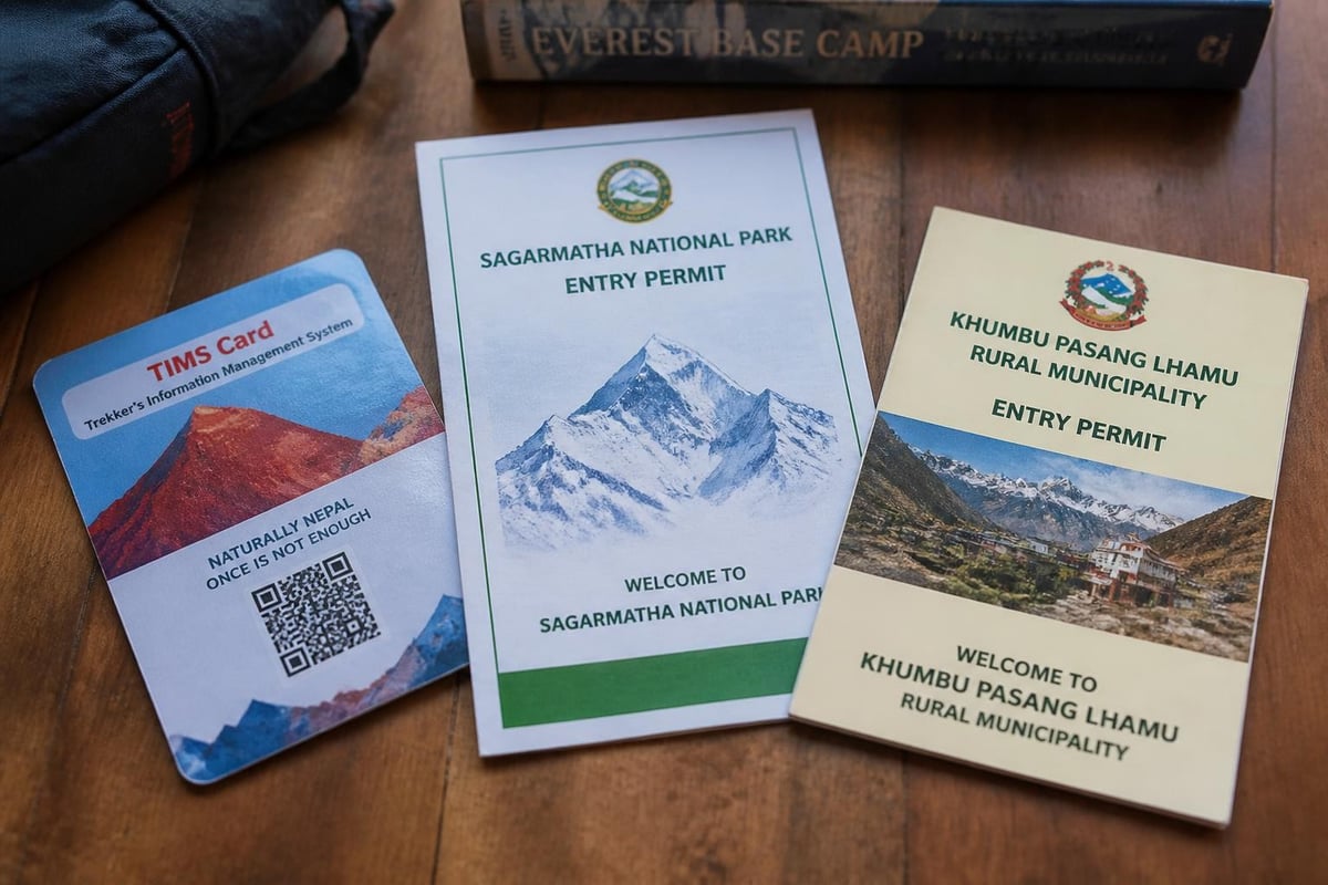 Nepal trekking permits
