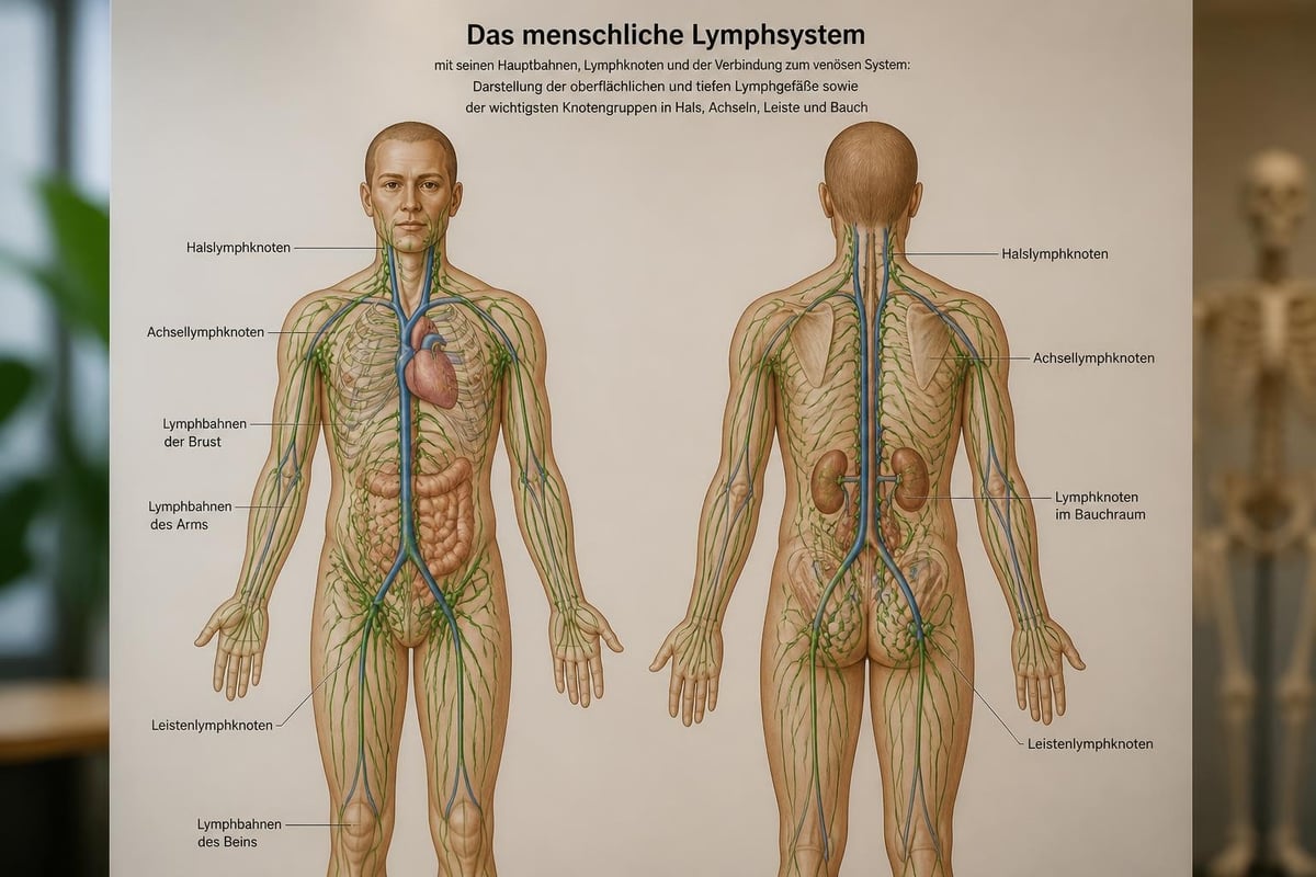 Lymphsystem Anatomie
