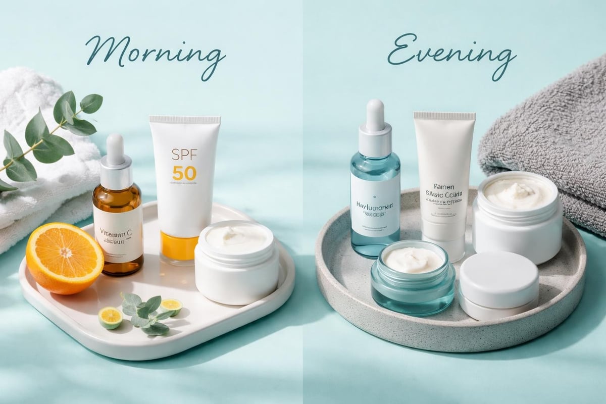 Day and night skincare protection
