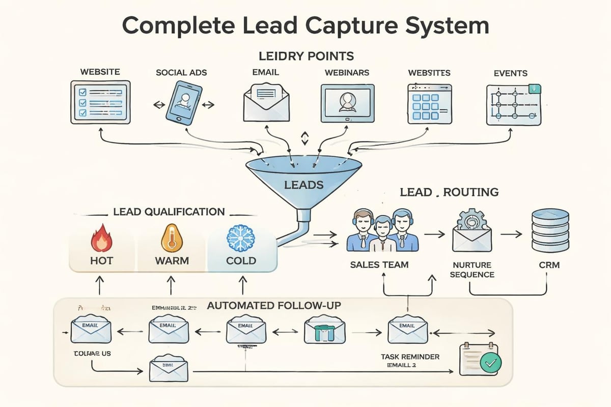 Lead capture workflow