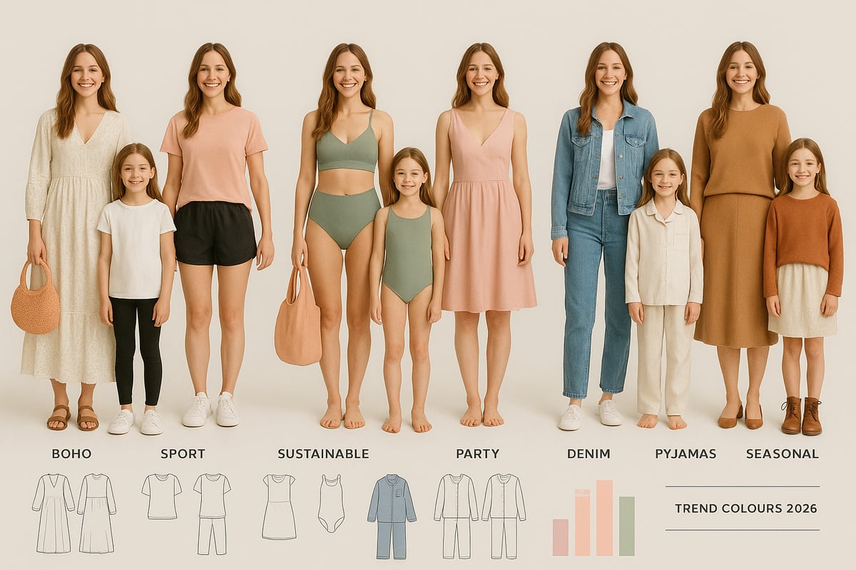7 Kreative Mom and Daughter Matching Outfits Ideen 2026