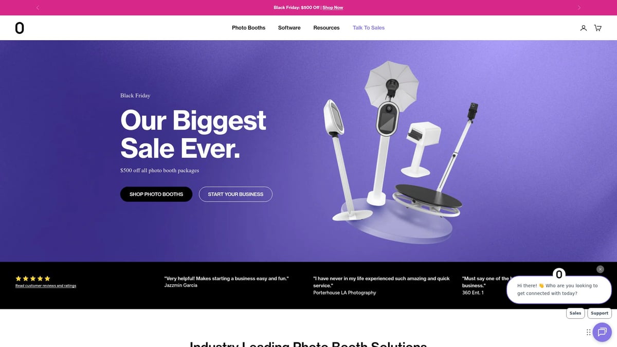 9 Amazing Photobooths for Rent Ideas for Events in 2025 - Salsa Booth by Photo Booth Supply Co.