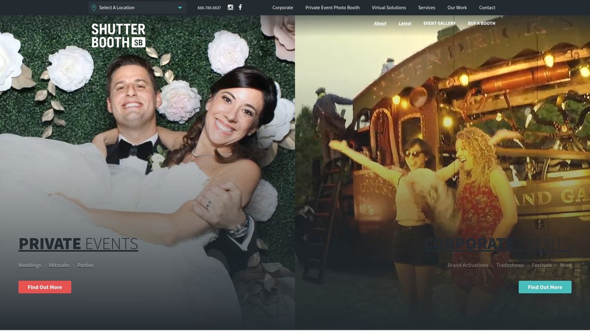 9 Amazing Photobooths for Rent Ideas for Events in 2025 - ShutterBooth Open Air Experience