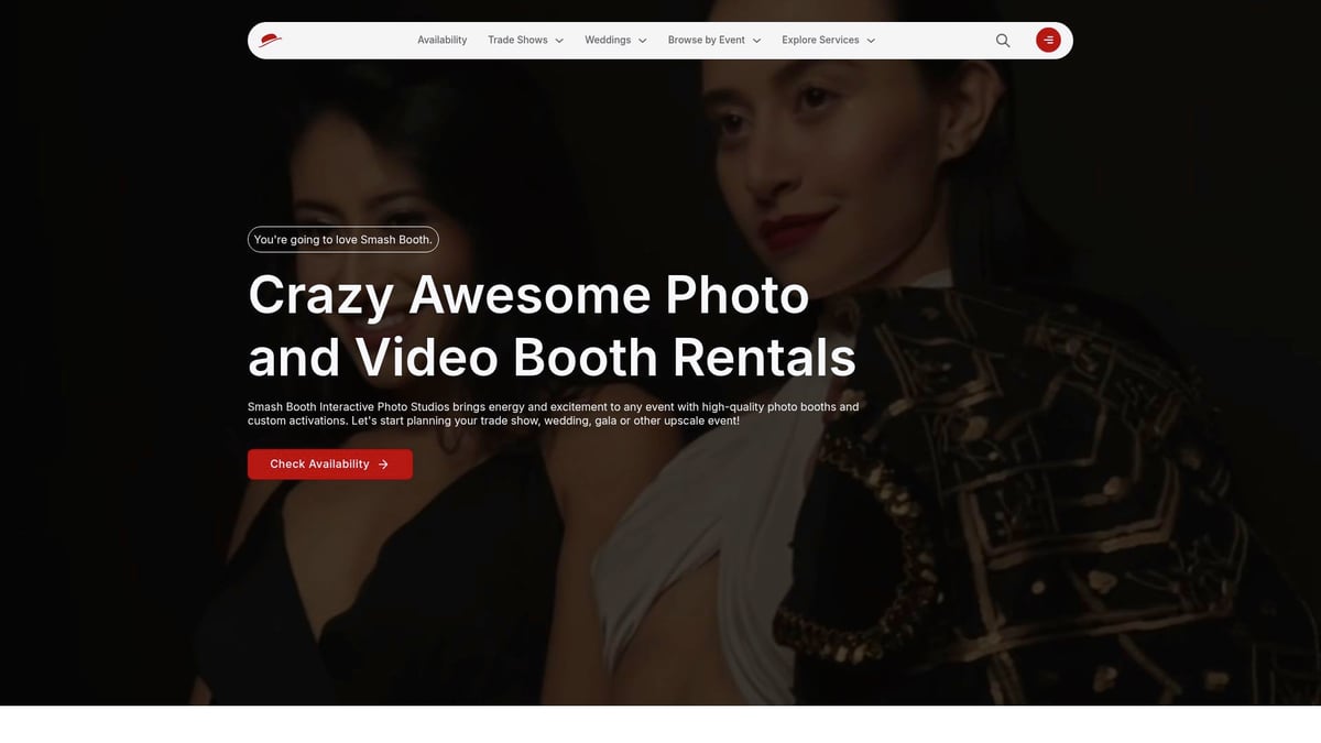 9 Amazing Photobooths for Rent Ideas for Events in 2025 - Smash Booth 360 Video Booth
