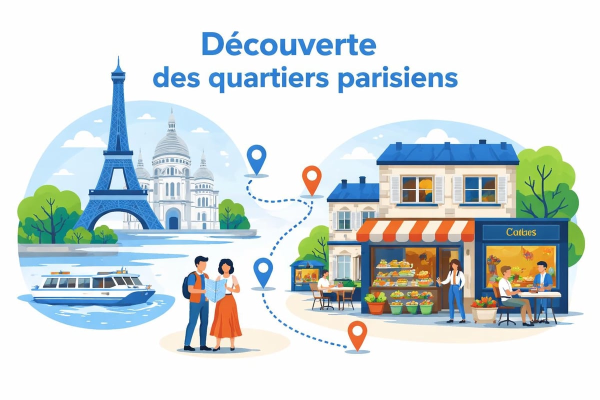 Quartiers parisiens authentiques