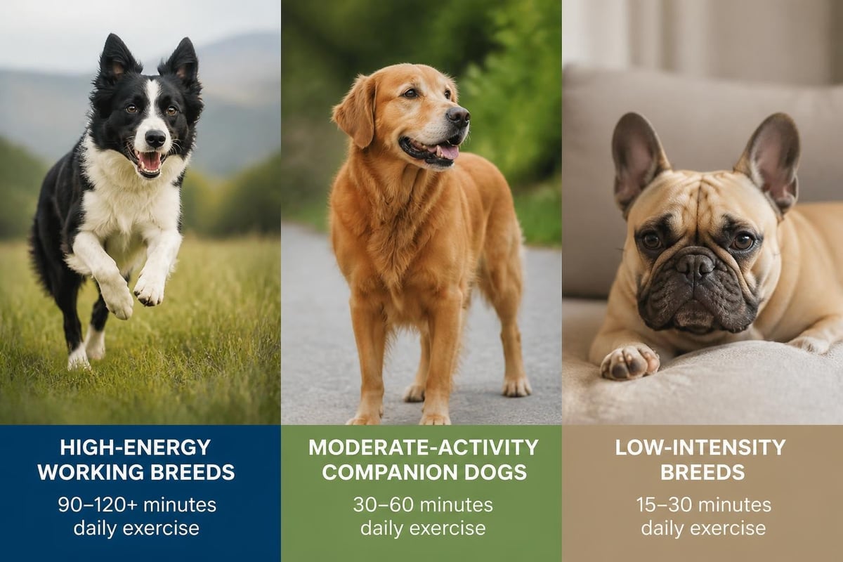 Dog exercise needs