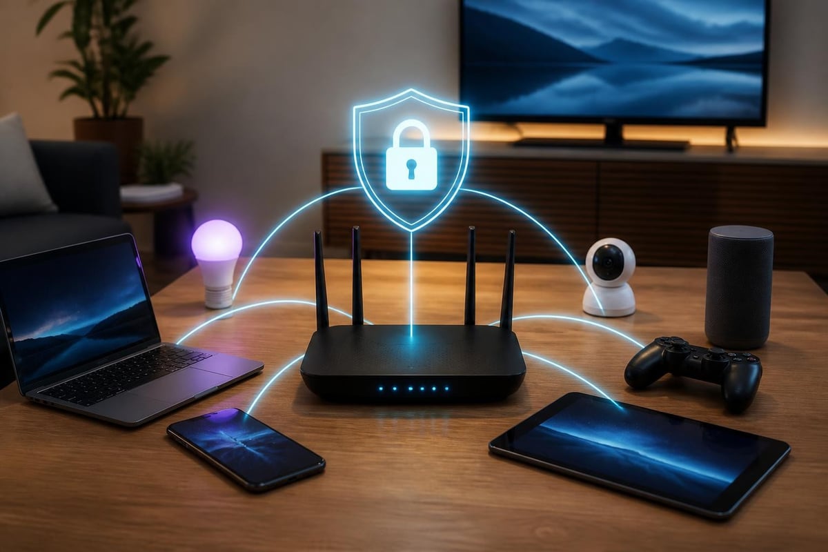 VPN router network protection