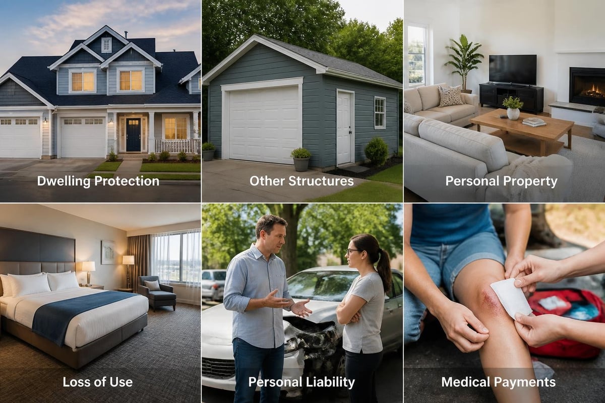 Home insurance coverage structure