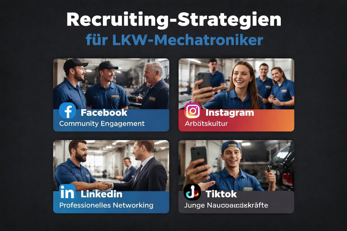 Social Media Plattformen für Mechatroniker