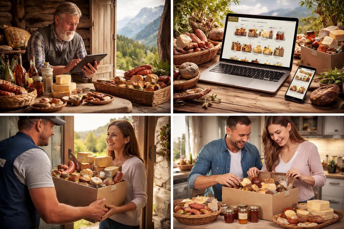 Tiroler Produzenten und Online-Vertrieb