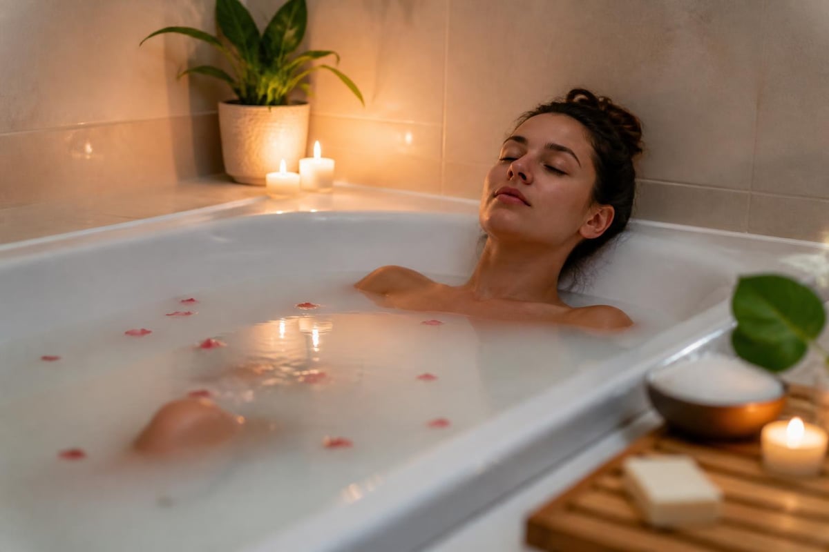 Magnesium bath wellness benefits