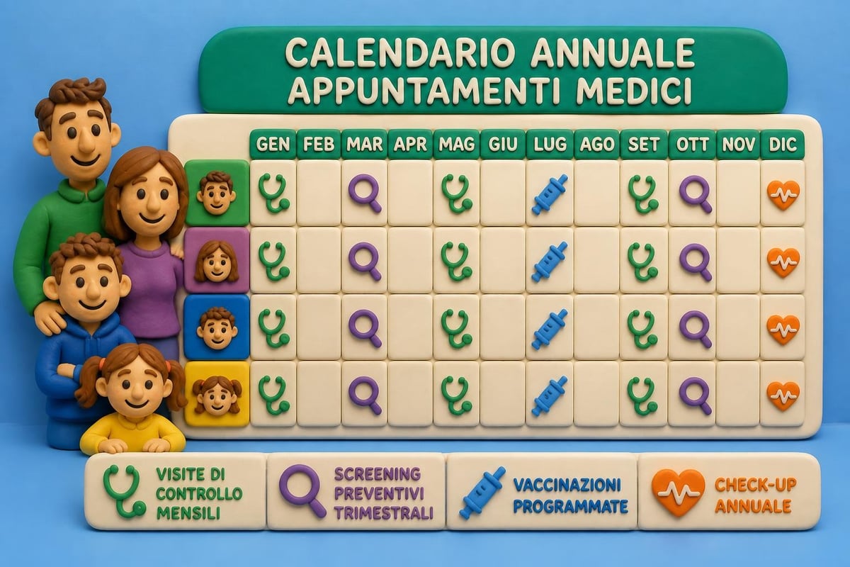 Calendario sanitario familiare