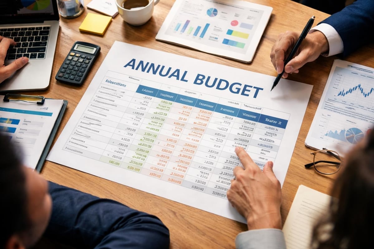 Municipal budget tracking workflow