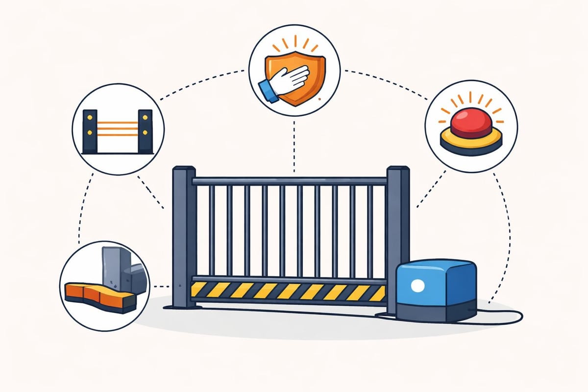 Gate Automation Safety Features