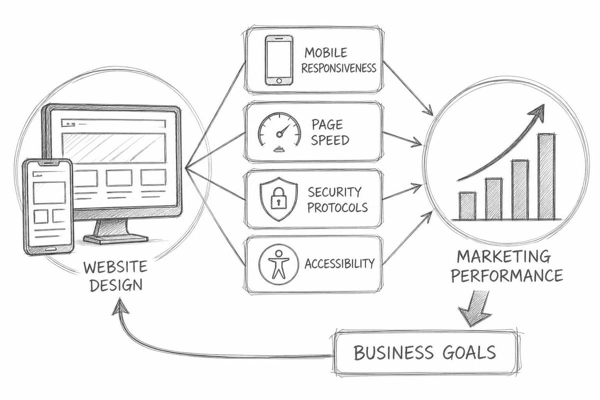 Website technical foundation elements