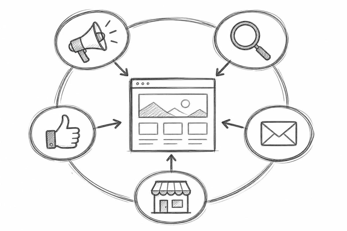 Marketing channel integration