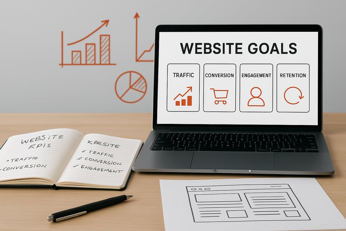 Schritt 1: Ziele der Website definieren