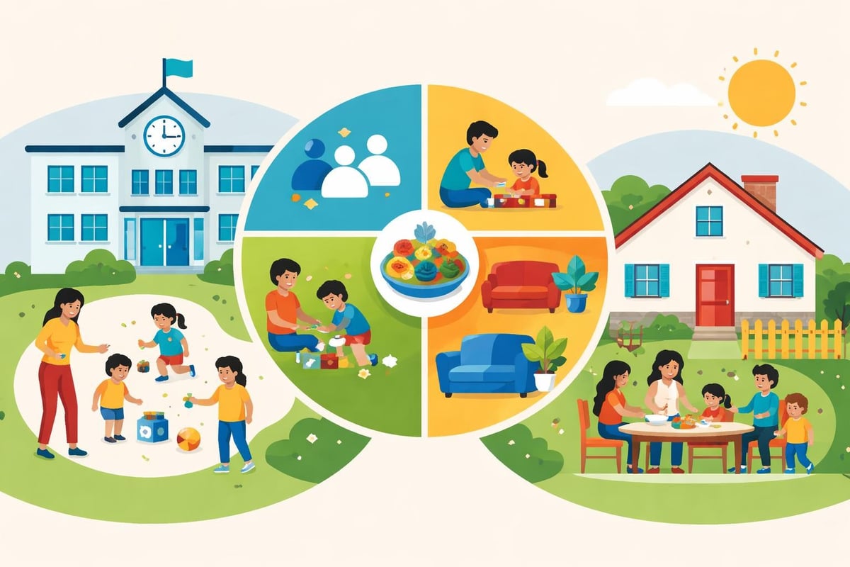 Home childcare environment benefits