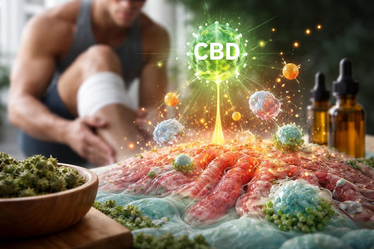 CBD anti-inflammatory pathways