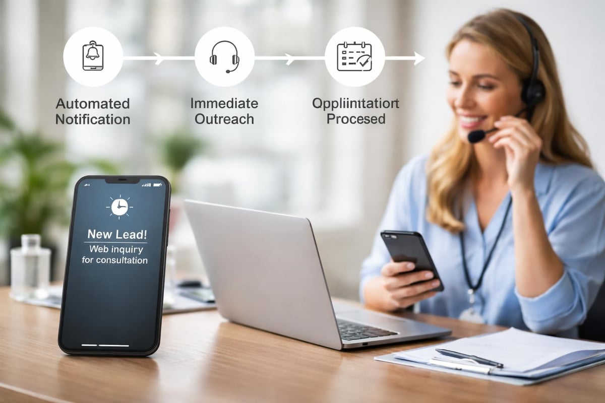 Lead response workflow