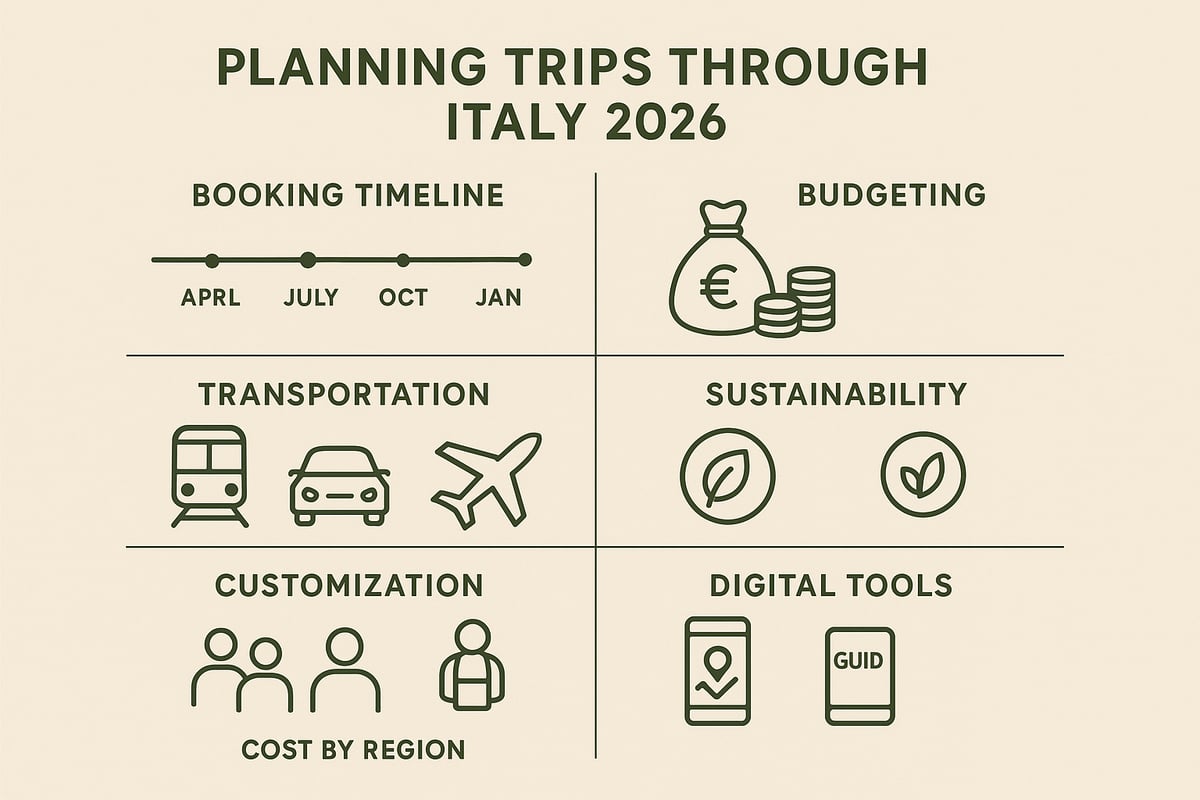 Planning Your Dream Italian Trip for 2026