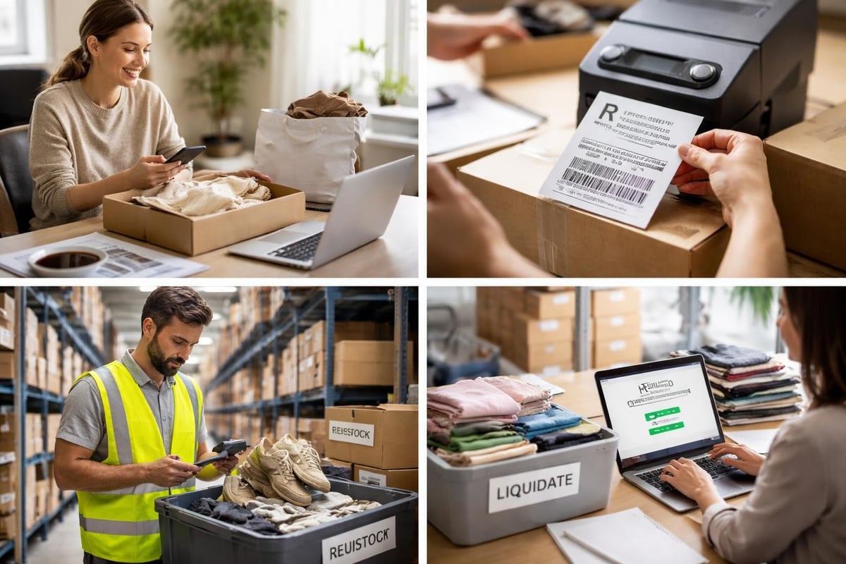 Returns management workflow