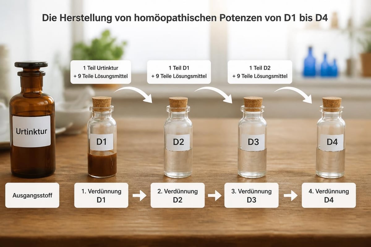 Homöopathische Potenzierung