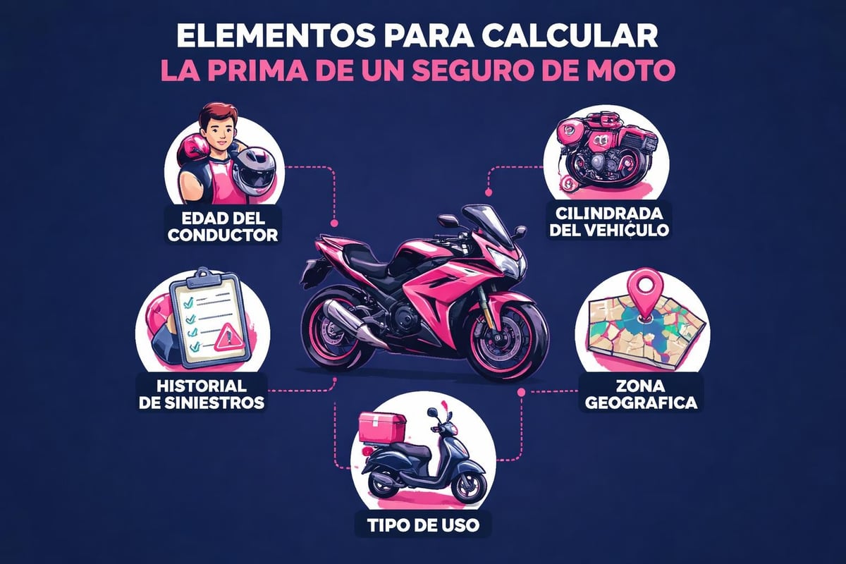 Contrata Seguro para tu Moto: Guía Completa 2026 2 Factores de precio en seguros