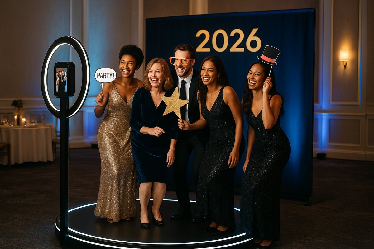 Planning Your 2026 Event: When and Why to Choose a Spin Photo Booth