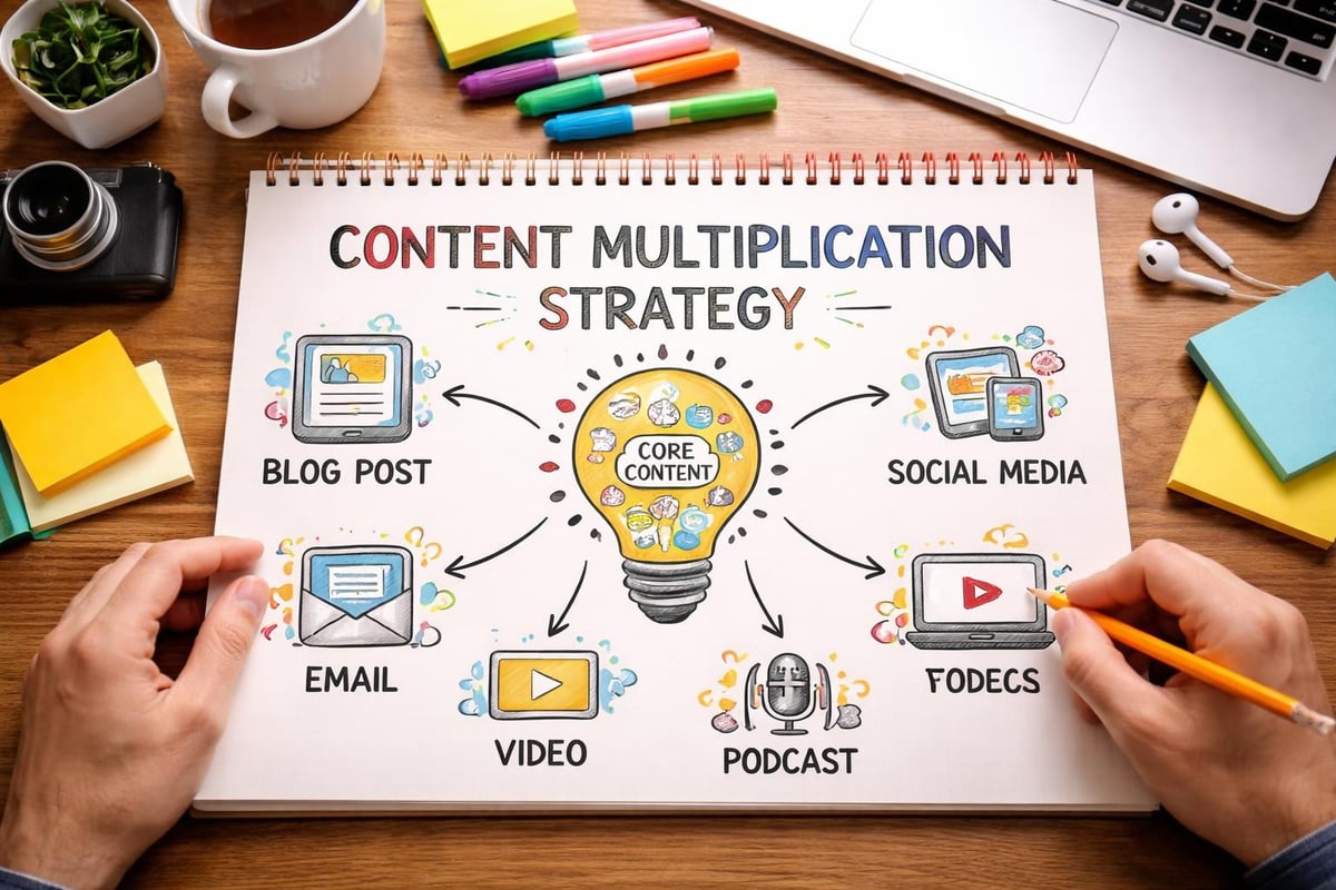 Content distribution workflow