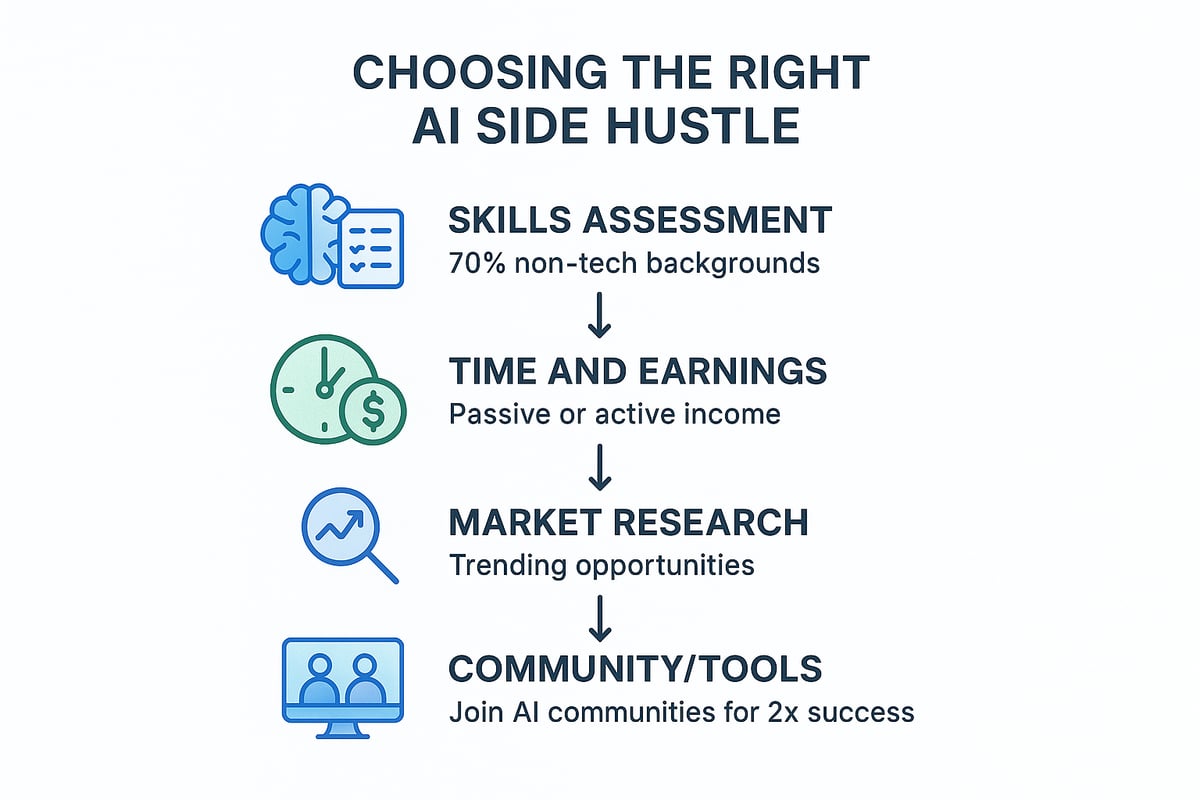 How to Choose the Right AI Side Hustle for You