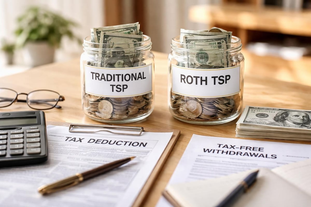 TSP contribution types comparison
