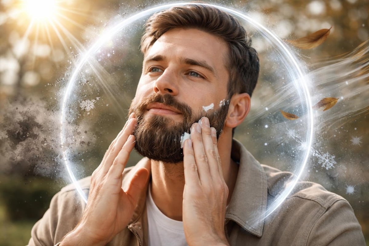 Environmental protection from moisturizer