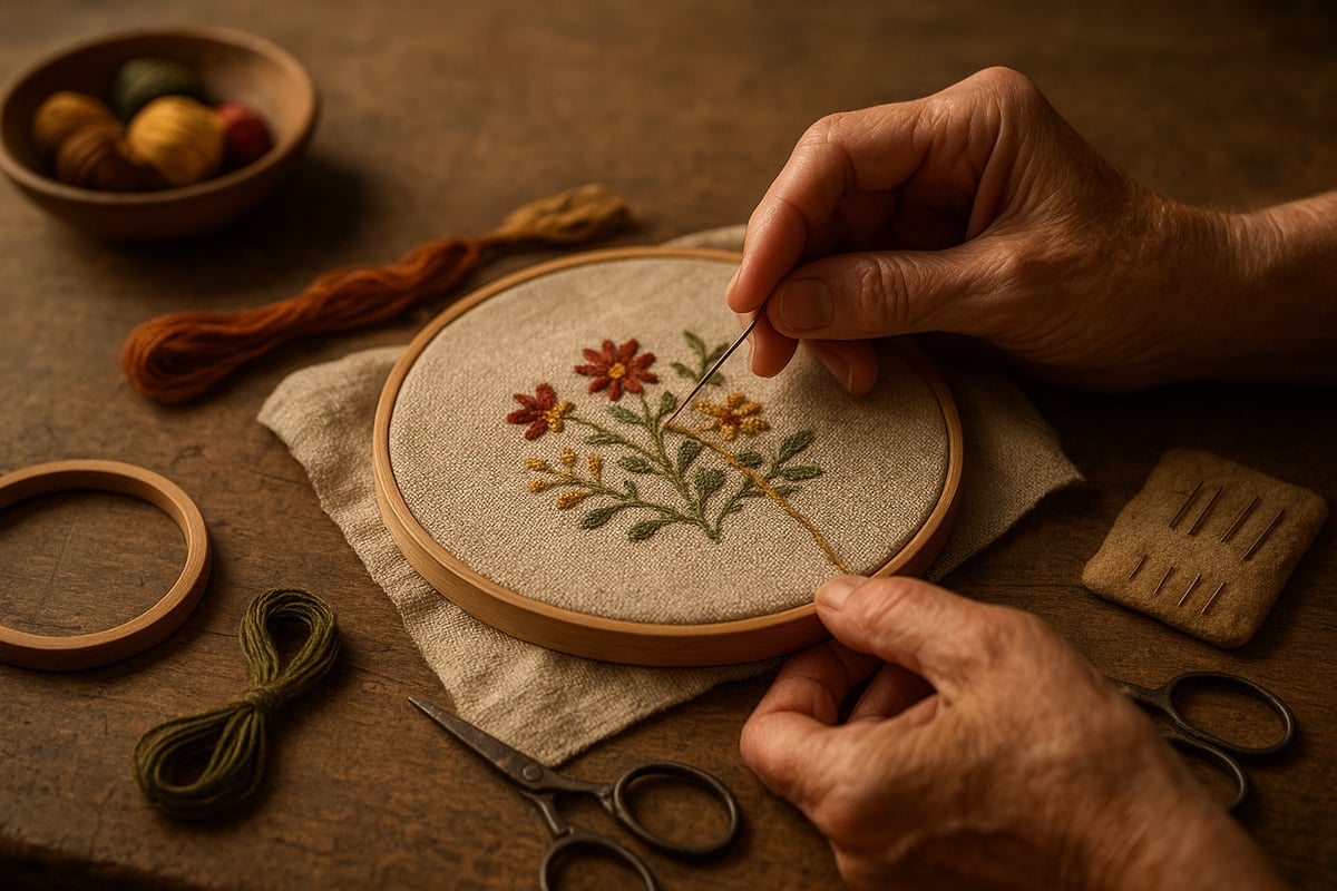 Historia y evolución del bordado a mano