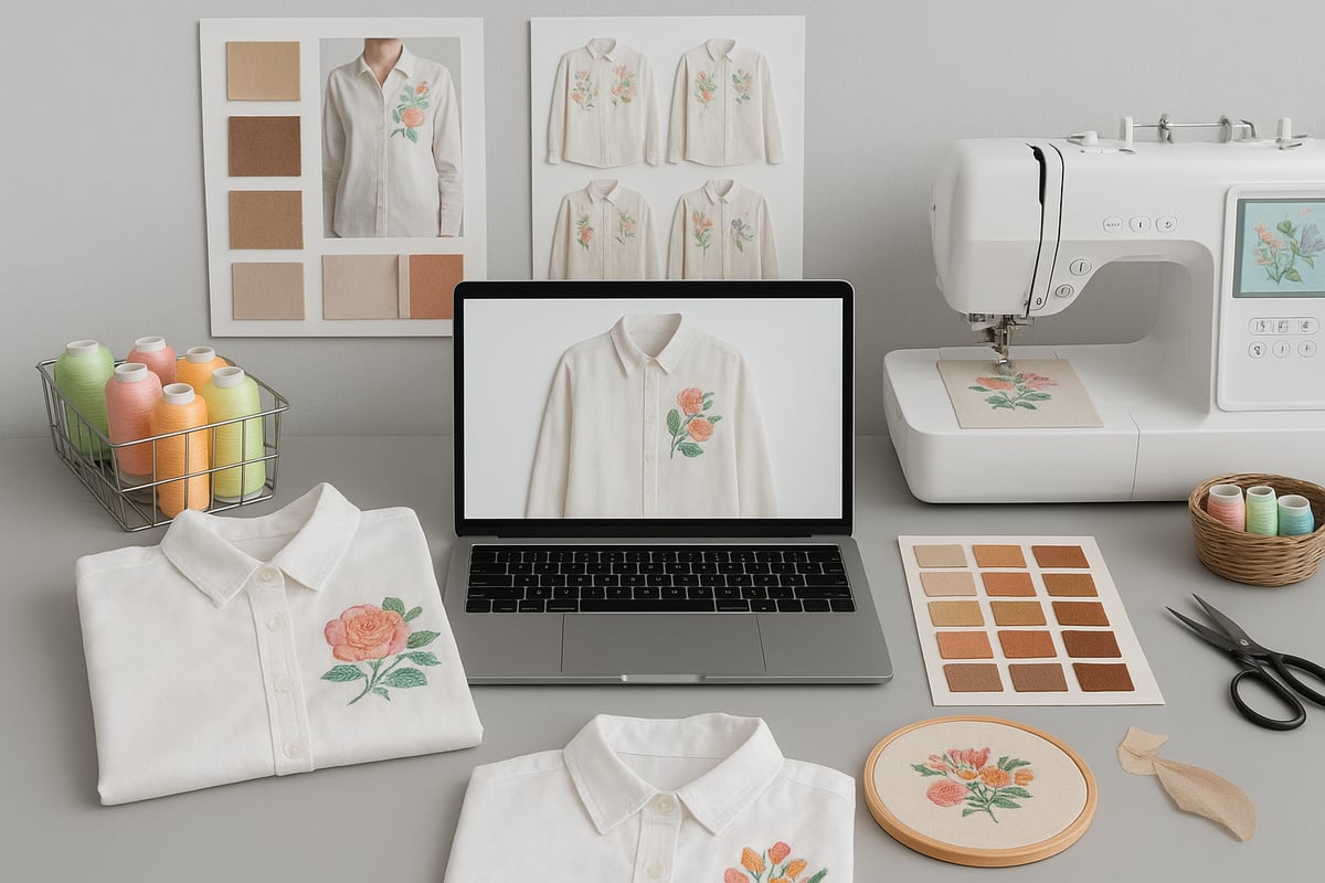 Step-by-Step: Designing Your Embroidered Shirt in 2026