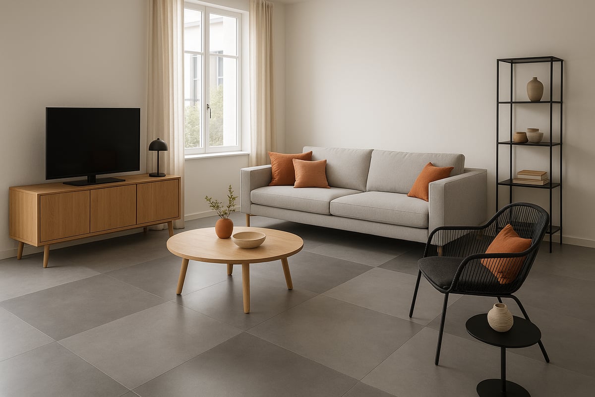 Grijze gietvloer tinten, afwerkingen en trends in 2025