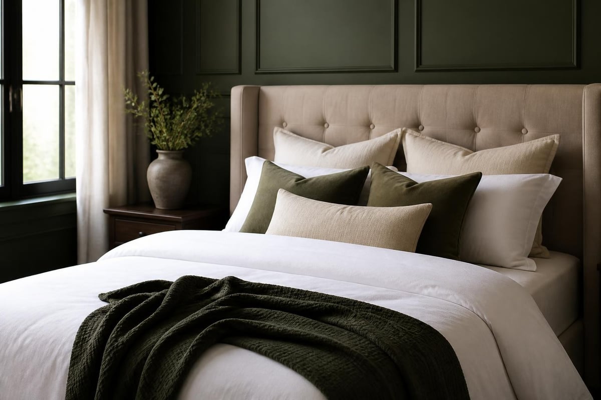 Duvet beds budget styling