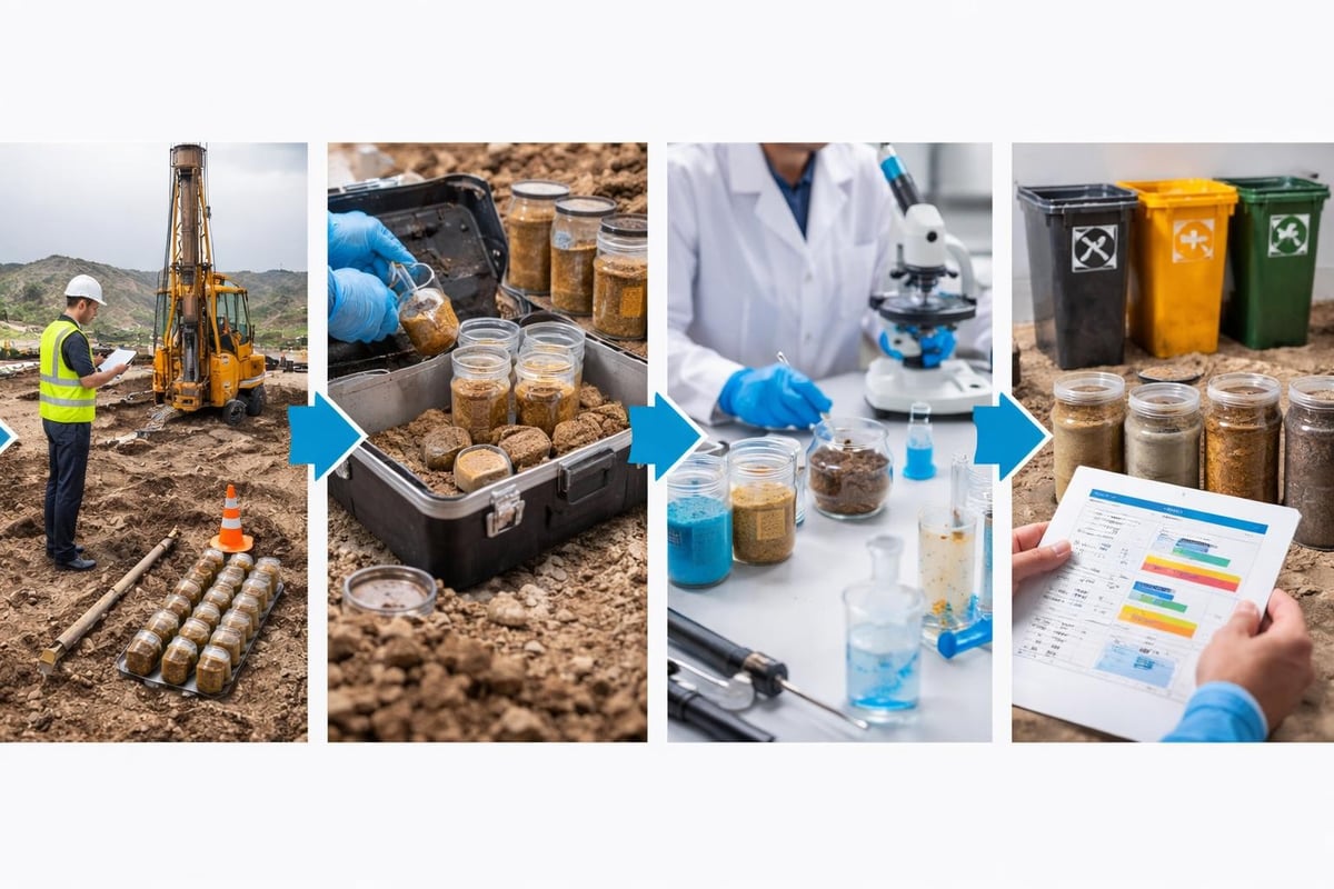 Analyseablauf Entsorgungsklassen