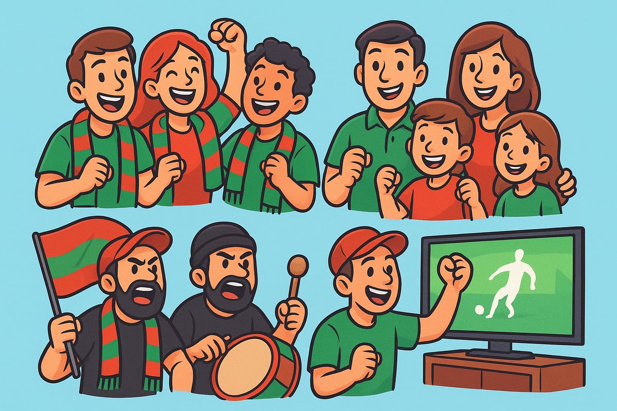 Les différents profils de supporters : Trouvez votre style
