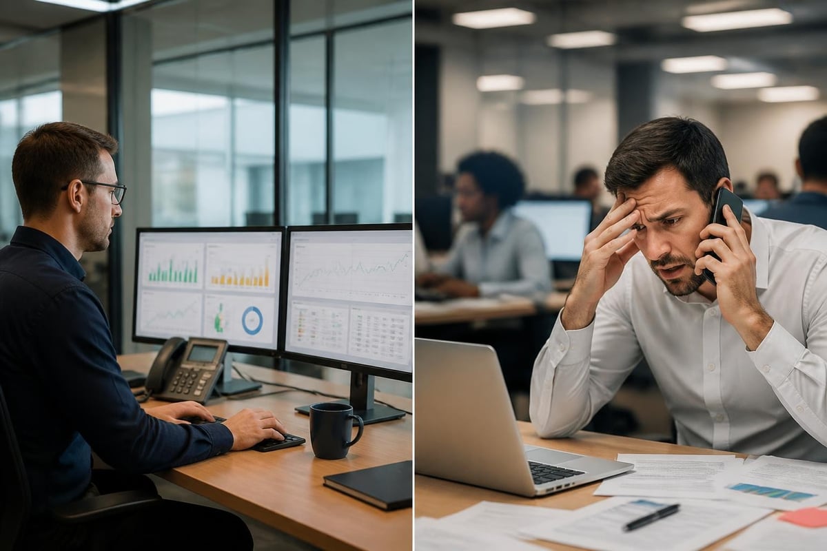 Proactive versus reactive IT support approaches