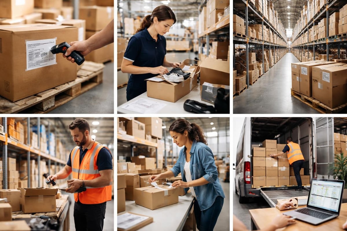 E-commerce fulfillment workflow