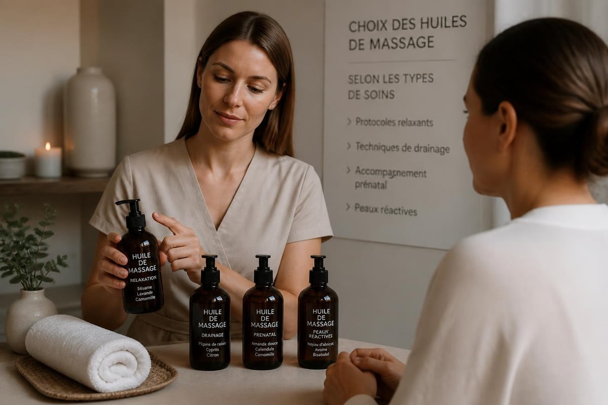 Adaptation huiles selon soins
