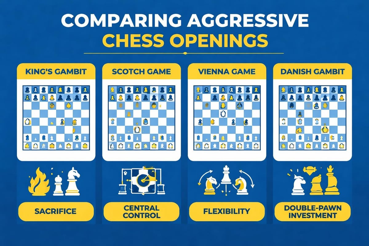 Aggressive chess strategies