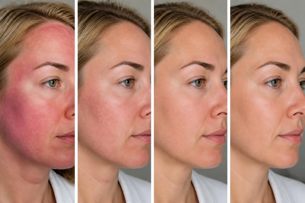 Tetra Cool Peel recovery timeline