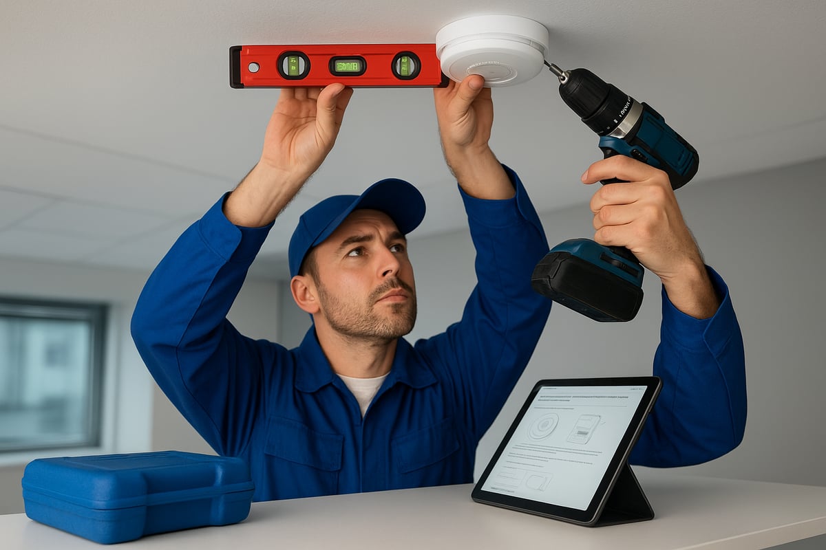 Installation: Step-by-Step Tobacco Smoke Detector Setup