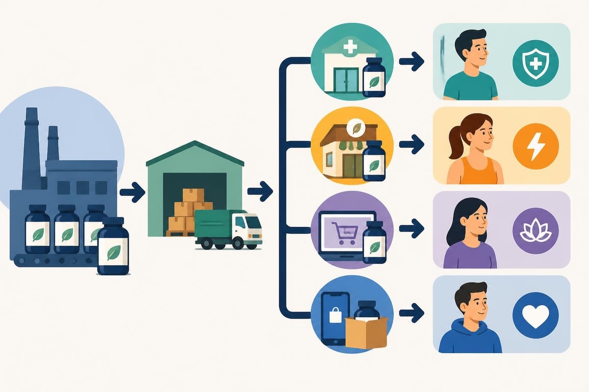 Multi-channel distribution model