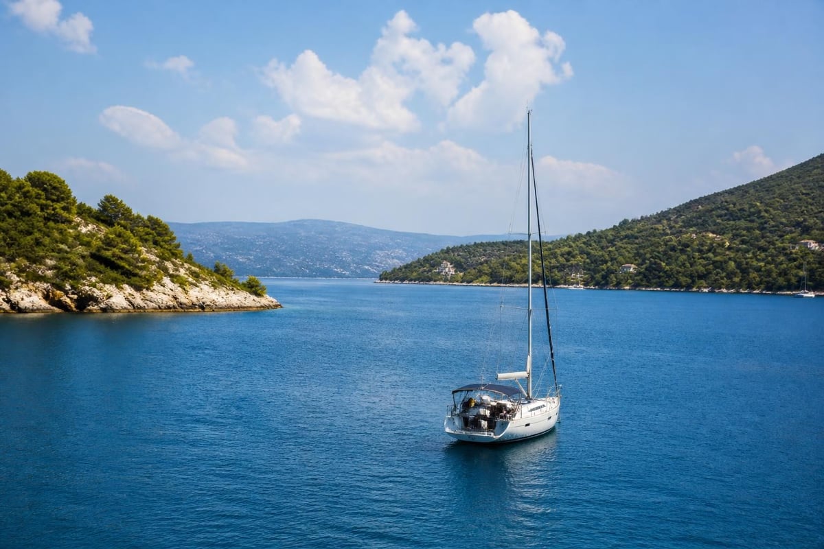 Lefkada sailing routes