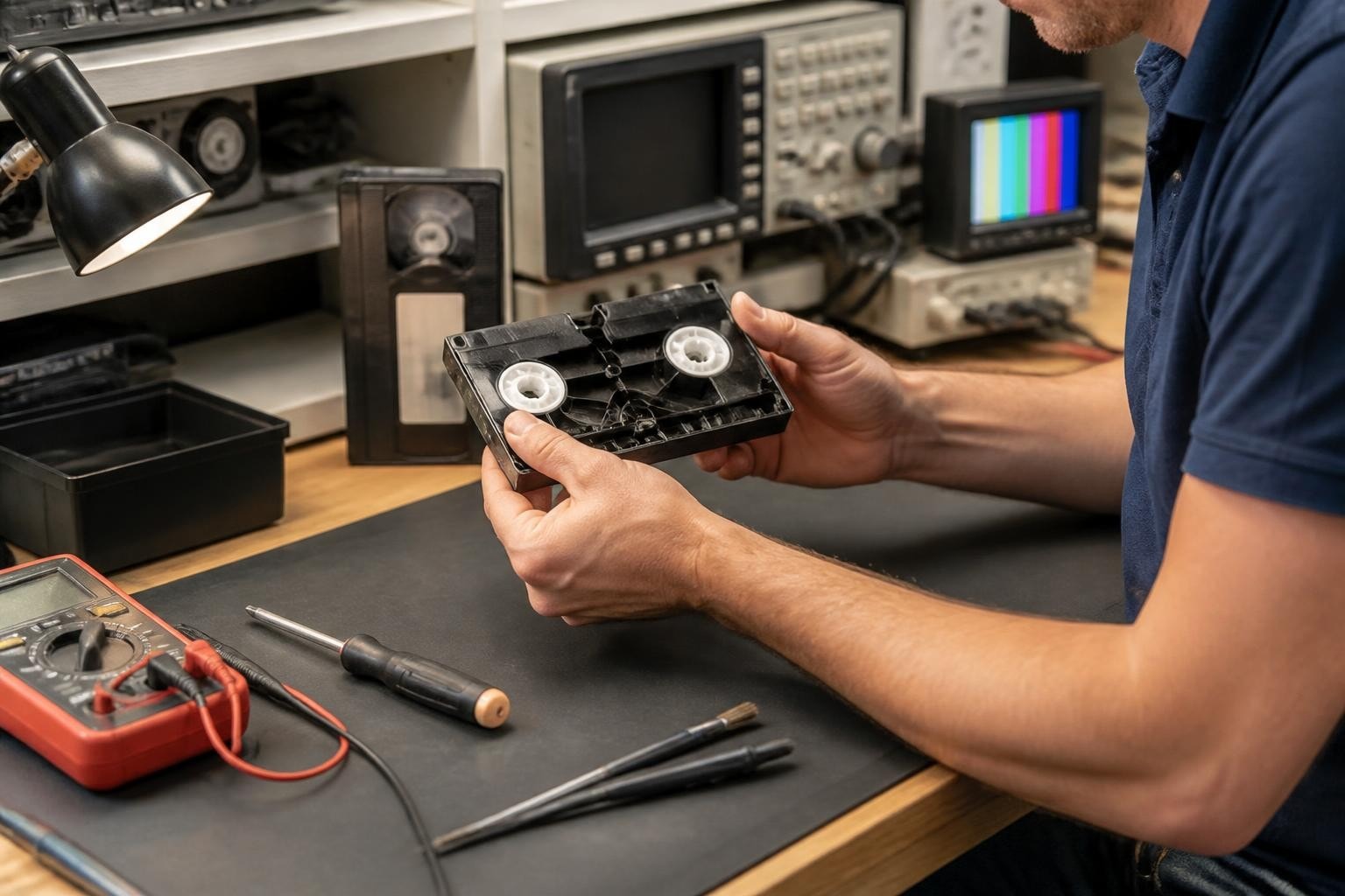 VHS Video Tape Repair: Professional Techniques & Tools