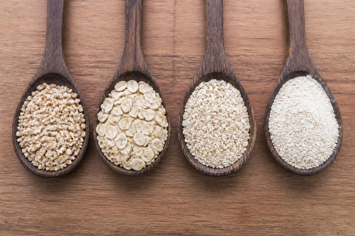 Different oat varieties comparison